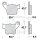 TRW Brake pad set Sinter RSI MCB730RSI