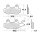 TRW Brake pad set sinter rear MCB604SH