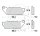 TRW Brake pad set sinter rear MCB817SH