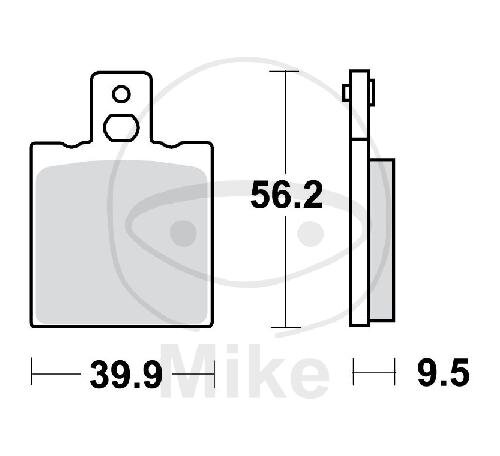 TRW Plaquettes de frein standard MCB623