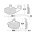 TRW Bremsklotz Satz Sinter hinten MCB662SH