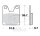 TRW Plaquettes de frein standard MCB702