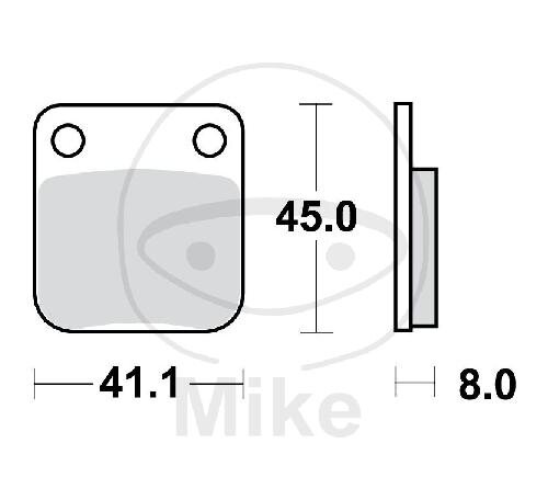 TRW Bremskl&ouml;tze Standard MCB510