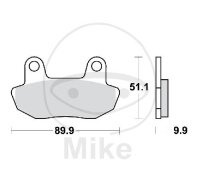 Pastiglie freno TRW Standard MCB537
