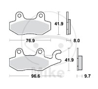 TRW Plaquettes de frein standard MCB604