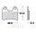 Brake pad for AJP Bet Gas Gas HM-Moto Honda OSSA Sherco Yamaha