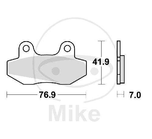 TRW brake pads standard MCB525