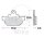 Brake pad set front for Suzuki DR 600 # 1985-1989