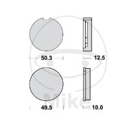 TRW Bremskl&ouml;tze Standard MCB16