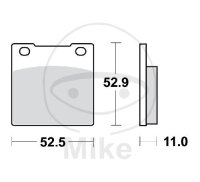 Pastiglie freno TRW Standard MCB55