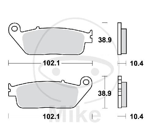 Brake pad for BMW Honda Yamaha