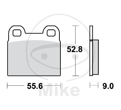 Bremsklotz f&uuml;r BMW R 45 R 65 78-85