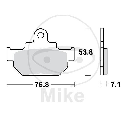 TRW Bremskl&ouml;tze Standard MCB550