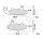 Brake pad set front for Suzuki DR 650 750 800