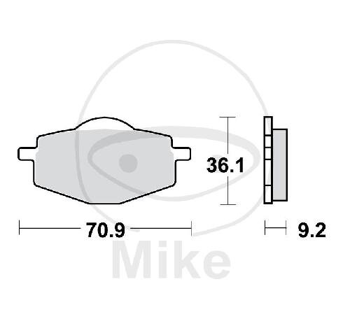 TRW-Lucas EC Scooter Pad