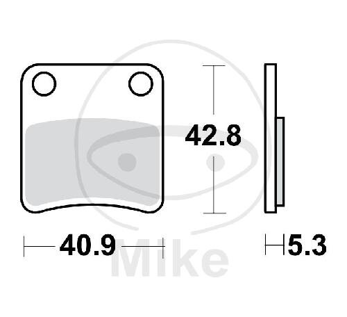 Plaquette de frein pour Aprilia Arctic BMW Gilera Honda Kymco Piaggio