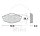 TRW Brake pad set Sinter SI MCB539SI