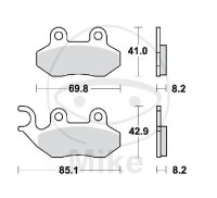 Rev&ecirc;tement TRW-Lucas EC Scooter MCB684EC