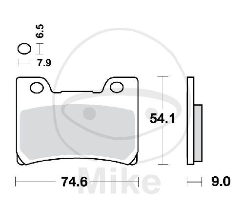 TRW Bremskl&ouml;tze Standard MCB642