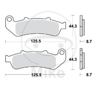 TRW Plaquettes de frein standard MCB658