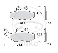Plaquette de frein pour Aprilia Benelli Beta Gilera...