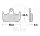 TRW Plaquettes de frein standard MCB686