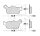TRW Brake pad set Sinter RSI MCB575RSI
