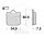 TRW Brake pad set sinter front MCB721SV