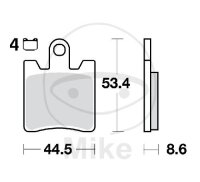 Rev&ecirc;tement TRW-Lucas EC Scooter MCB706SRM