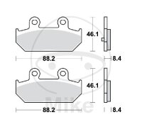 Rev&ecirc;tement TRW-Lucas EC Scooter MCB751SRM