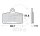 Brake pad for Aprilia Derbi Motorhispania Peugeot