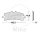 TRW Brake pad set sinter front MCB792SV