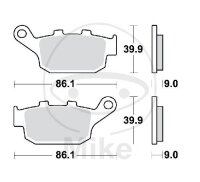 TRW Plaquettes de frein standard MCB841