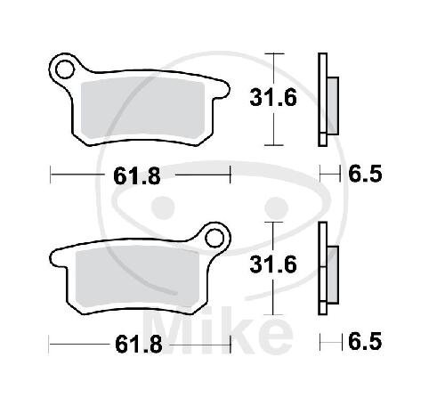 TRW Bremsklotz Satz Standard Offroad MCB740EC