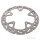 Brake disc RAC TRW for Kawasaki KLE 300 Ninja 125 250 300 Z 125 250 300