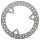 Brake disc TRW for Yamaha YP 125 250