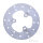 Brake disc TRW for Aprilia Gilera Husqvarna Kreidler MBK Piaggio SYM Yamaha