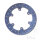 Brake disc TRW for Yamaha YZF-R1 1000 YZF-R6 600