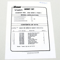 Motor Dichtsatz Dichtungssatz komplett f&uuml;r Suzuki...