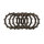 Clutch series plates disc kit for Kawasaki KDX 175 KH 250 KX 125