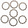 Clutch series plates disc kit for Kawasaki Z 1300 # 1982-1983