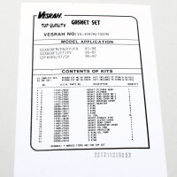 Engine gasket set complete for Suzuki GSF 600 Bandit...