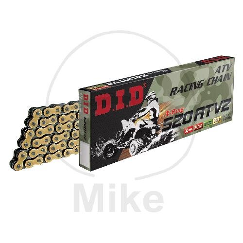 DID X-RINGK GB520ATV2/100 KETTE OFFEN M CLIPSCHLOSS