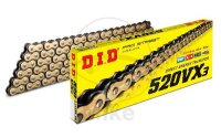 DID X-RINGK G&B520VX3/096 KETTE OFFEN M CLIPSCHLOSS