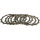 Frizione disco dischi set per Kawasaki KLX KX ZX-6R ZX-6RR Suzuki RM RM-Z