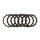Clutch series plates disc kit for Triumph Bonneville 800 # 2001-2004
