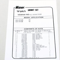 Engine gasket set complete for Suzuki GSX-R 750 (GR7AB)...