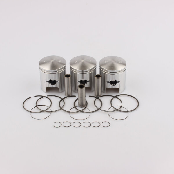 Piston set complete oversize 1 mm for Kawasaki H1 500 H1 500 Mach 3