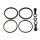 Kit de r&eacute;paration &eacute;trier de frein BCR-304 pour Suzuki GS GSF GSX GSX-R RF SV TL