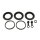 Kit r&eacute;paration &eacute;trier de frein BCR-301 pour Suzuki GS 500 550 750 850 1000 GSX 750 1100